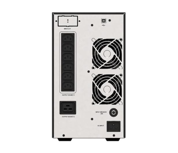 DELTA UPS N-3K 3000VA/2700W Online Tower UPS302N2000B035 - 1113149 - zdjęcie 2